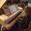 Jazzband Eline op Radio Texel