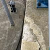 Rijkswaterstaat plaatst netten tegen vallende brokjes beton in veerhavens Texel en Den Helder
